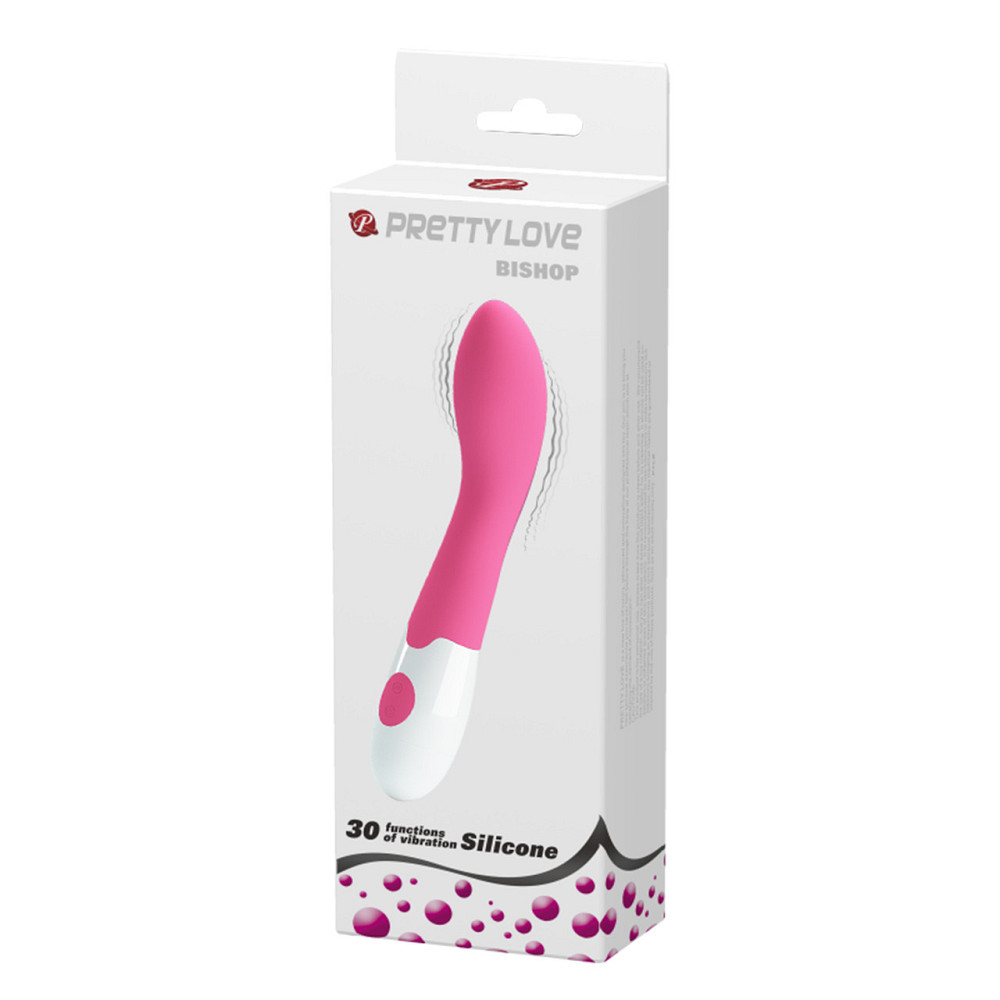 Вибратор для точки G Pretty Love Bishop, розовый Sex Aura Киев - изображение 8
