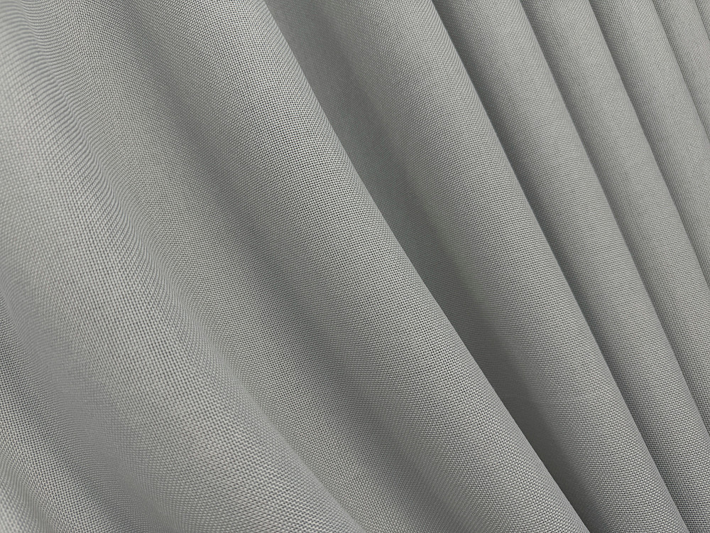 Комплект готовых штор VR-Textil Лен Мешковина № 2062ш Светло-серый 150х280 см 2 шт (33-1280) Киев - изображение 8