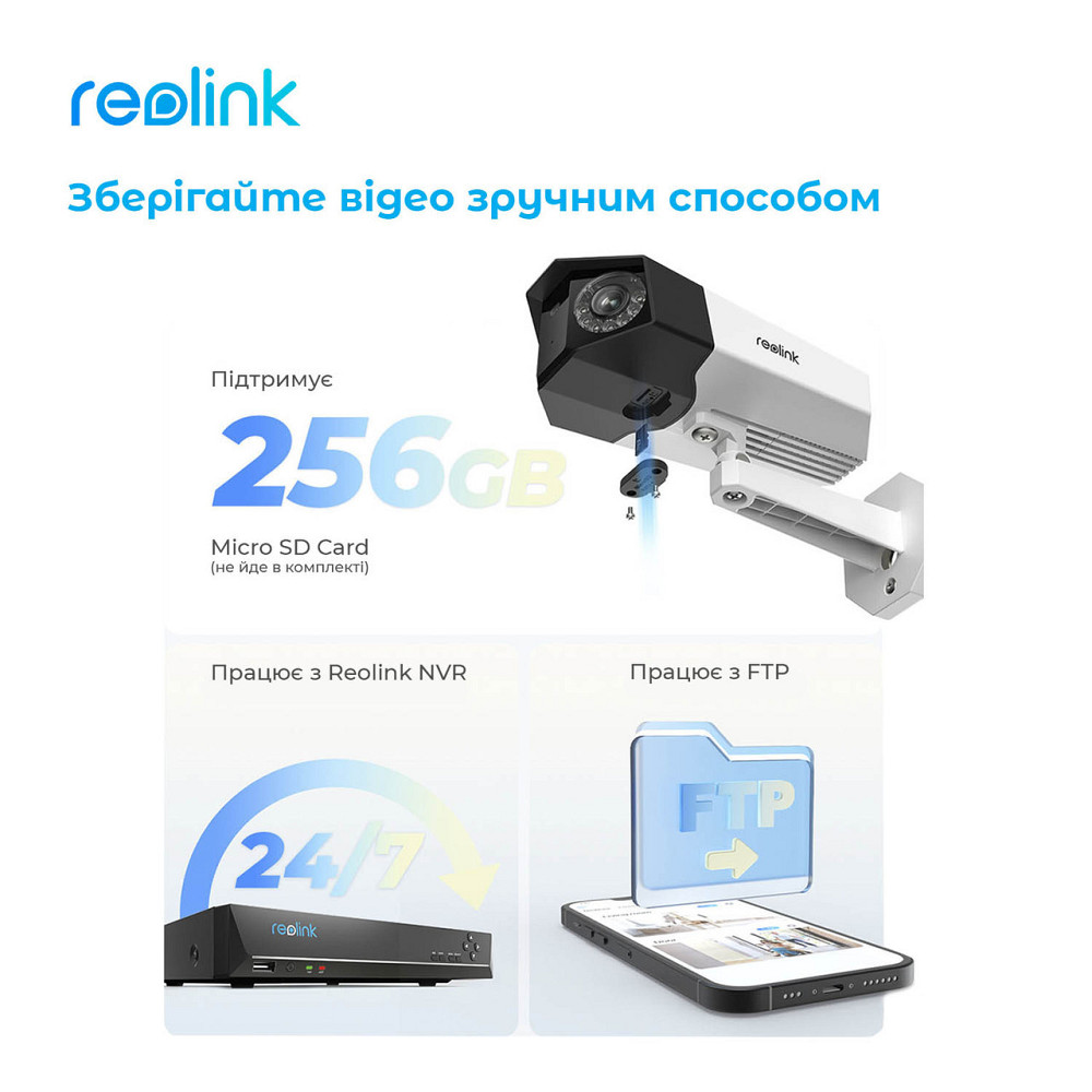 IP камера Reolink Duo Series P730 (Duo 2 PoE) white Харьков - изображение 11