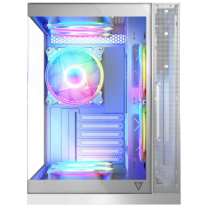 Корпус Modecom VOLCANO PANORAMA APEX ARGB 5F MIDI WHITE без БЖ ATX Вінниця - фото 6
