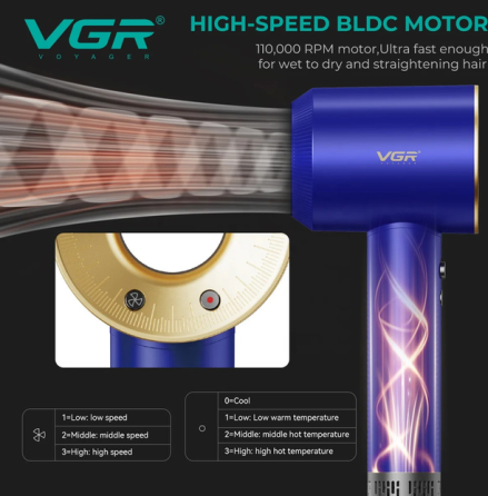 Фен для волосся VGR V-445 Дніпро