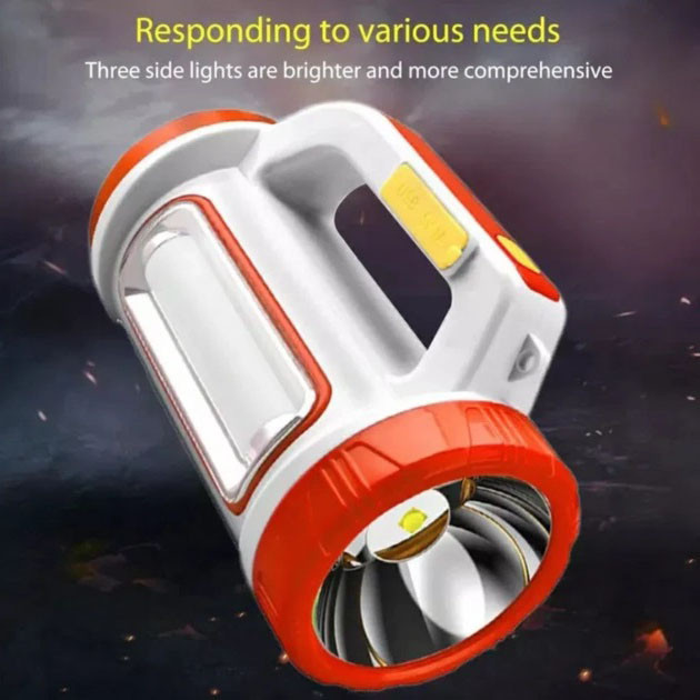 Лампа для кемпінгу для подорожей 6088-LED+COB, Кемпінговий переносний MZ-127 акумуляторний ліхтар Київ - фото 4