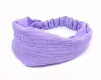 Бандана муслін жіноча бузкова Київ - фото 1