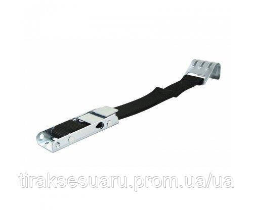 Ремень тента крюк ребристый+пряжка с замком пружина Ремень крепления тента Луцк - изображение 1