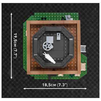 Конструктор Cobi Company of Heroes 3 USA Центр Авіапідтримки, 652 деталі (COBI-3042) Вінниця
