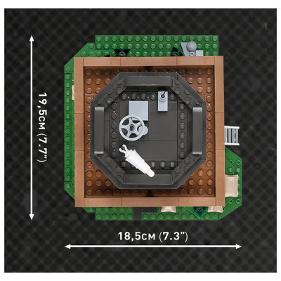 Конструктор Cobi Company of Heroes 3 USA Центр Авіапідтримки, 652 деталі (COBI-3042) Вінниця - фото 6