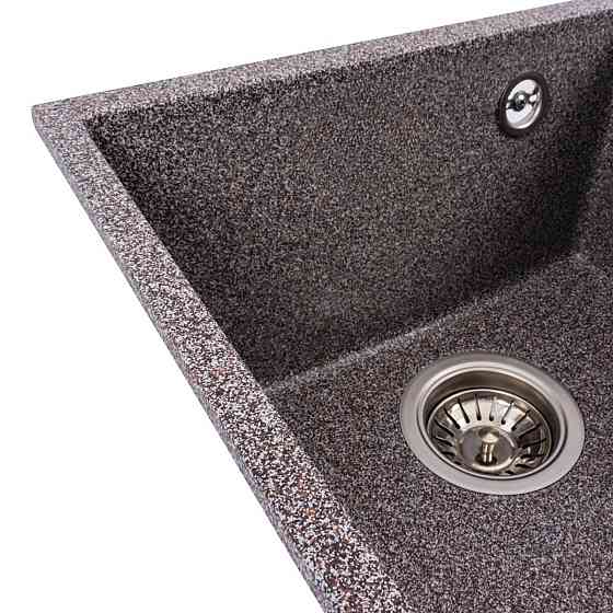 Гранітна мийка для кухні VALESO ROXY 3744 матова Мікс Коломия