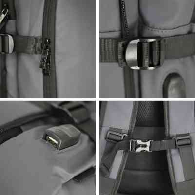 Рюкзак туристичний NikiBo Journey 20-30л сірий (30012505-07) Вінниця