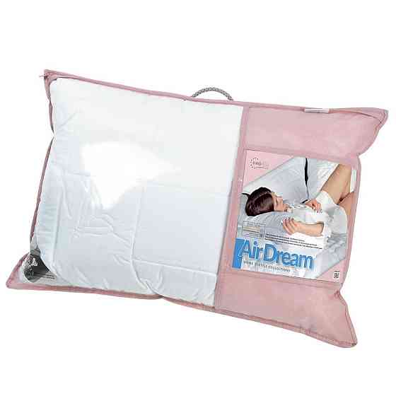 Подушка IDEIA Air Dream Premium біла 50х70 см два чохла з блискавкою (56860880) Чернівці