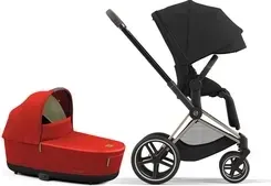 Дитяча коляска Cybex Priam 4.0 Zestaw 2w1 Z Opcją 3w1  Autumn Sepia  Wielofunkcyjny Київ
