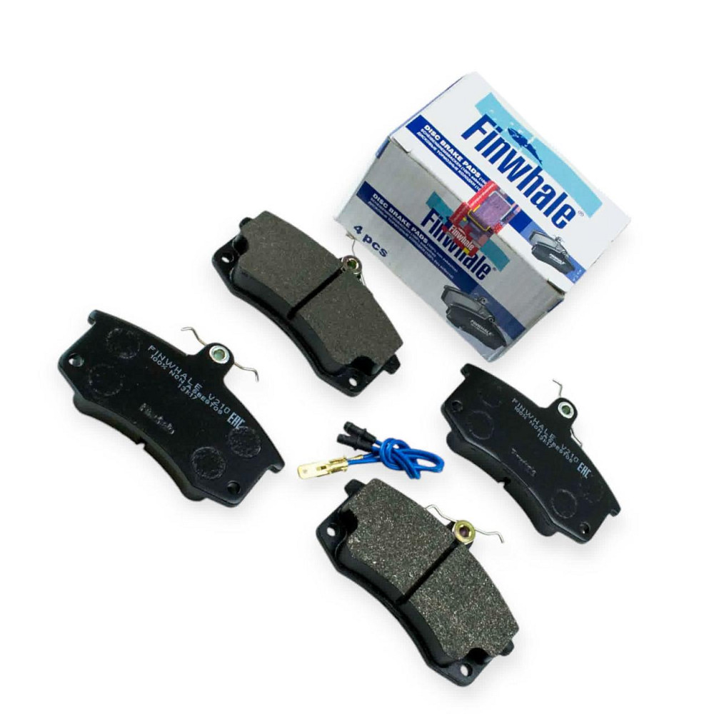 Колодки гальмівні 2110-2112, 1118-1119, 2170-2172, 2190 передні (к-кт 4 шт) електронний датчик Мукачево - фото 1