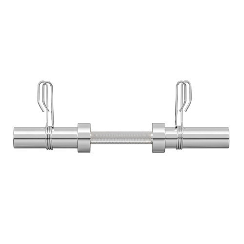 Гриф гантельний олімпійський на 50 см з діаметром 50 мм хромований Київ - фото 3