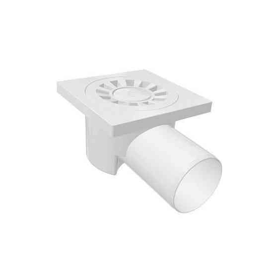 Трап сантехнічний пластиковий 10*10 боковий д50 NOVA Харків