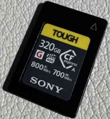 Новая Карта памяти Sony 320GB CFexpress Type A Tough. Киев