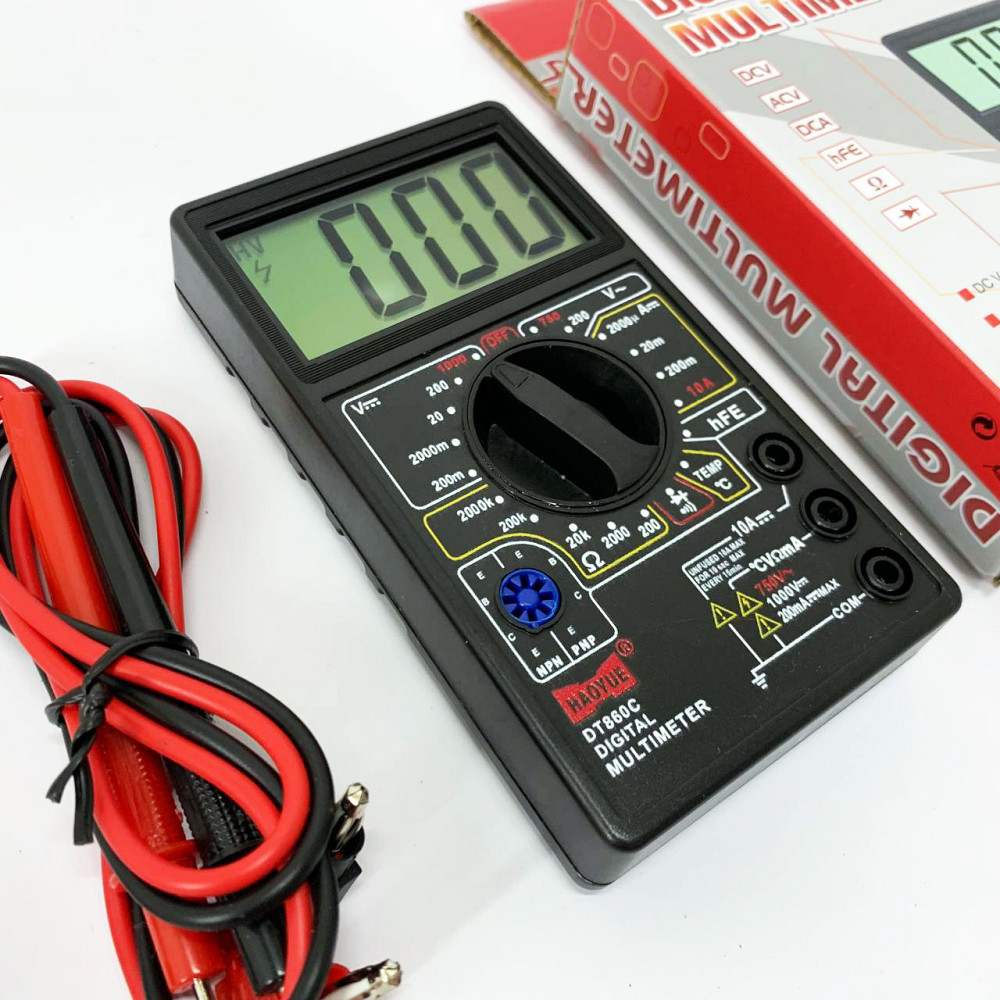 Мультиметри для роботи, Мультиметр із захистом від неправильного підключення, Мультиметр універсальний VN-82 Львів - фото 7