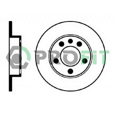 Гальмівний диск Profit 5010-0929 Вінниця