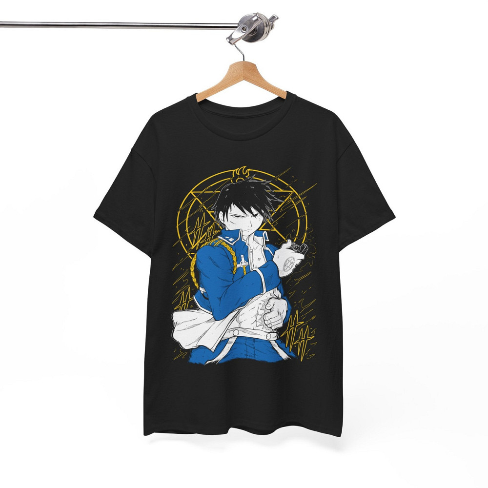 Футболка аниме Стальной алхимик оверсайз (S/M/L) Черний AnimeJ0322 Днепр - изображение 6