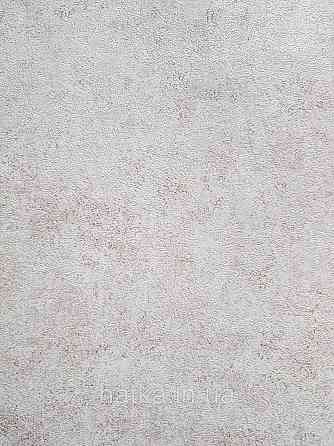 Шпалери вінілові на флізеліні гарячого тиснення DU&KA 1.06х10 вензель основа під штукатурку сірі коричневі Київ