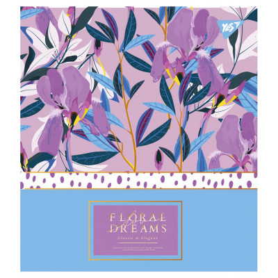 Тетрадь Yes А5 Floral Dreams 18 листов клетка (765182) Винница - изображение 3
