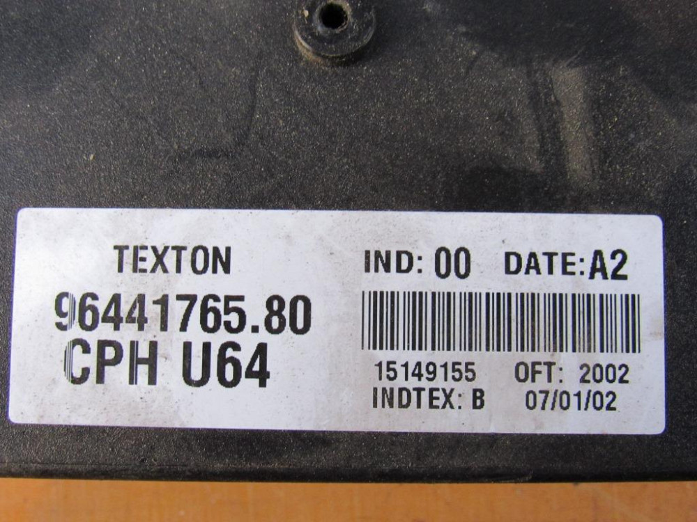 Блок комфорту Fiat Scudo 1996-2006 (9644176580) Ковель - изображение 2