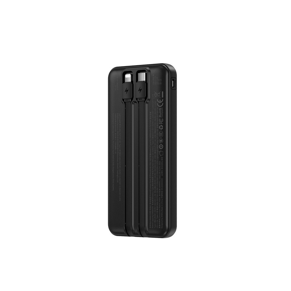 Павербанк 10000 mAh WIWU Wi-P081 22.5W швидка зарядка чорний power bank повербанк Одеса - фото 6