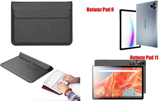 Чохол-конверт VitoCase для Hotwav Pad 8, Hotwav Pad 11, з функцією підставки для планшета Чорний Київ