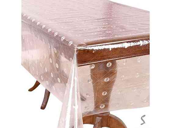 Клейонка рідке скло 1,37м х 20м Crystal рифлена 4979 ТМ STENSON Київ