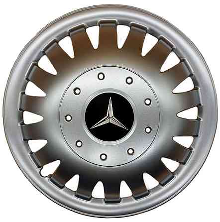 Автомобильные модельные колпаки R15 Mercedes-Benz 320 4шт, SJS, серебряные Киев