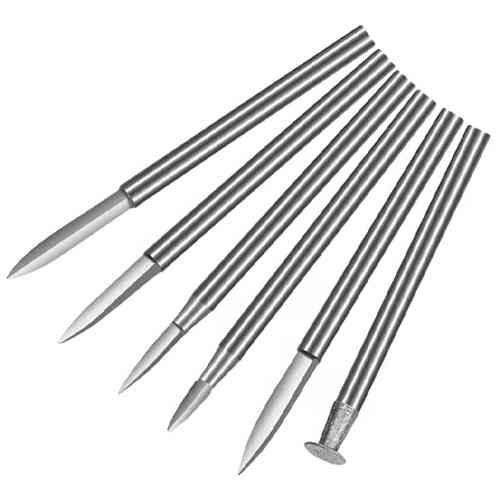 Набор фрез по дереву 6шт, хвостовик 3мм, для гравера, сталь в кейсе Вінниця