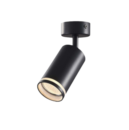 LED Світильник накладний під лампу GU10 поворотній чорний VL-SPF05B-B Videx Житомир