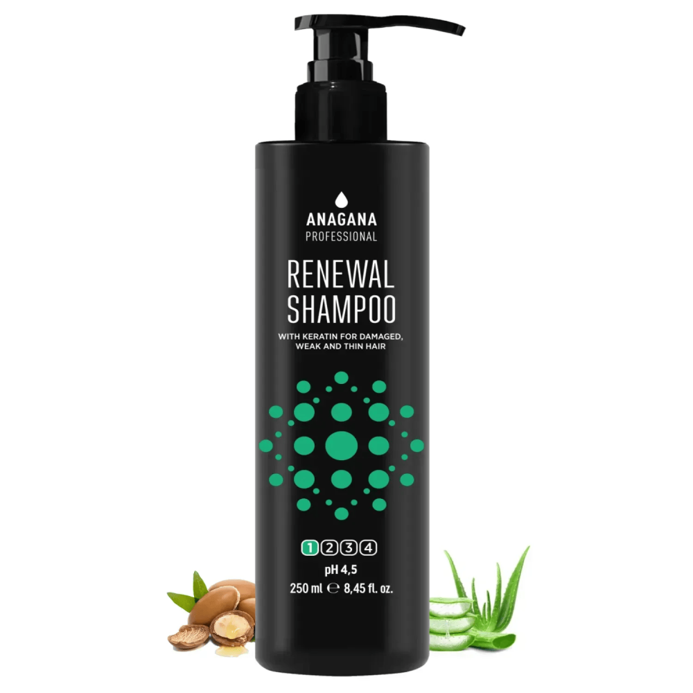 Шампунь Відновлення для пошкодженого волосся Renewal Shampoo ANAGANA 250 мл Київ - фото 2