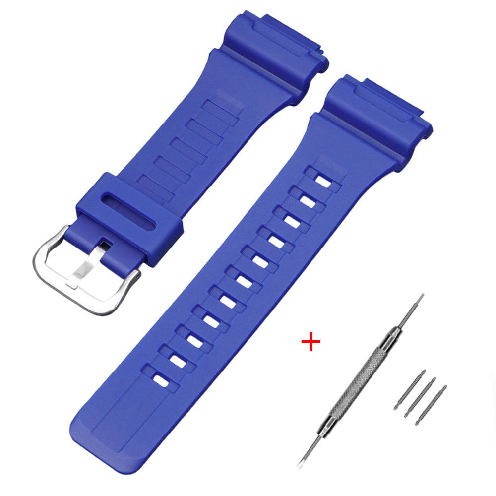 Ремешок для Casio AE-1000W Blue SI SBR Киев - изображение 1