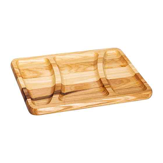 Дошка для подачі 35×25 см прямокутна на 3 секції T51W250 Київ