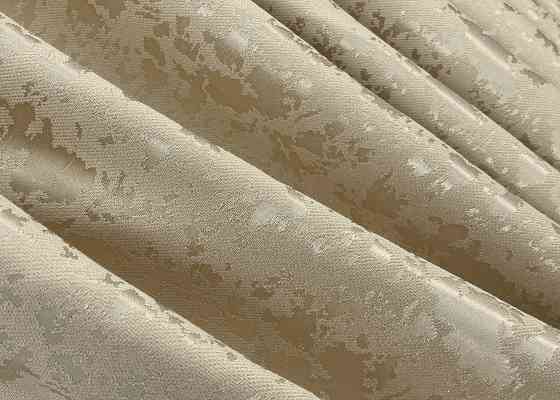 Комплект штор VR-Textil Льон Мармур 100х270 2шт і Тюль 400х270 1270ш-1400т Бежевий з білим 71-123/2 Київ