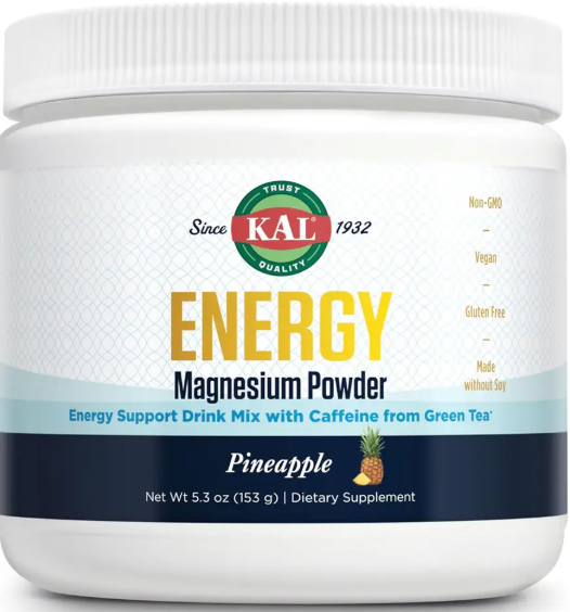 Магний цитрат KAL Energy Magnesium Powder 153g ананас Киев - изображение 1