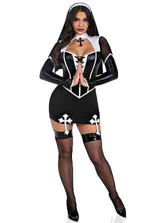 Костюм черниці Leg Avenue Holy Hottie Dress S Sex Aura Київ