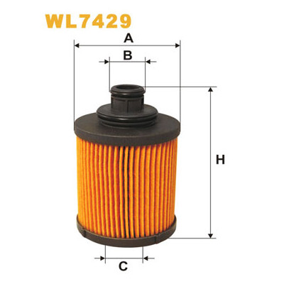 Фильтр масляный Wixfiltron WL7429 Винница - изображение 1