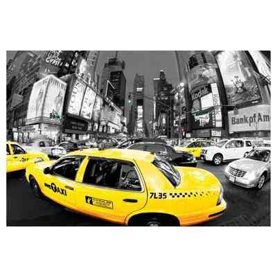 Постер "Rush hour Times Square (Yel" 61 x 91,5 см Рівне