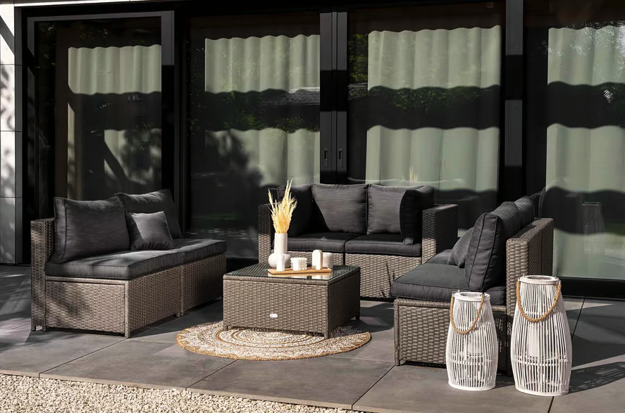 Комплект садових меблів Di Volio Torino Сірий/Графітовий Киев - изображение 10