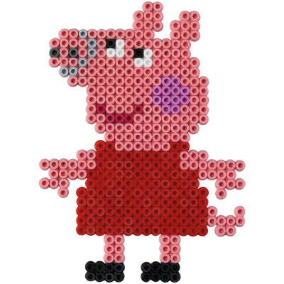 Набор для творчества Hama термомозаика Большой набор Свинка Пеппа 5+ (HM-7952) Винница - изображение 2