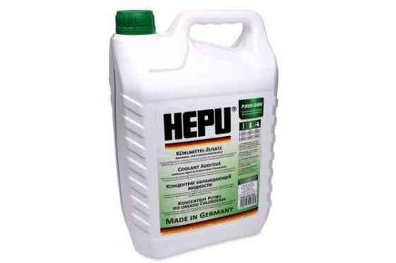 HEPU P999-GRN-005 — Антифриз-концентрат 5L | Зелений | G11 | Premium Cooling Fluid Ковель