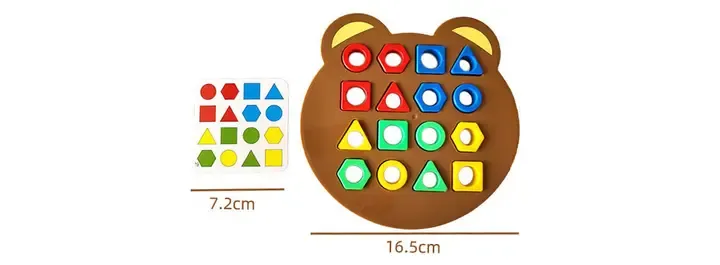 Настольная развивающая игра на соответствие формы и цвета Коломыя - изображение 5