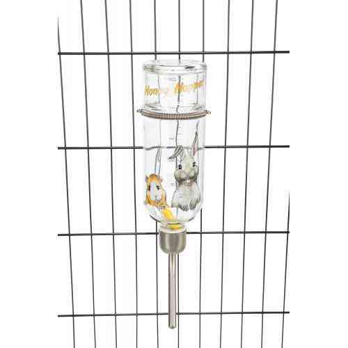 Поилка Trixie Honey & Hopper для грызунов, автоматическая, 250 мл (стекло) Винница