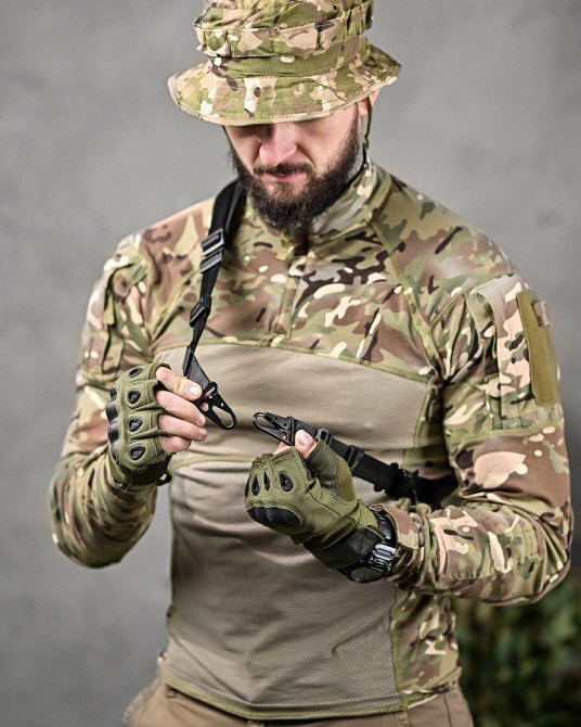 2х двоточковий ремінь збройовий cordura чорний мультикам ДЛ6322 Одеса - фото 2