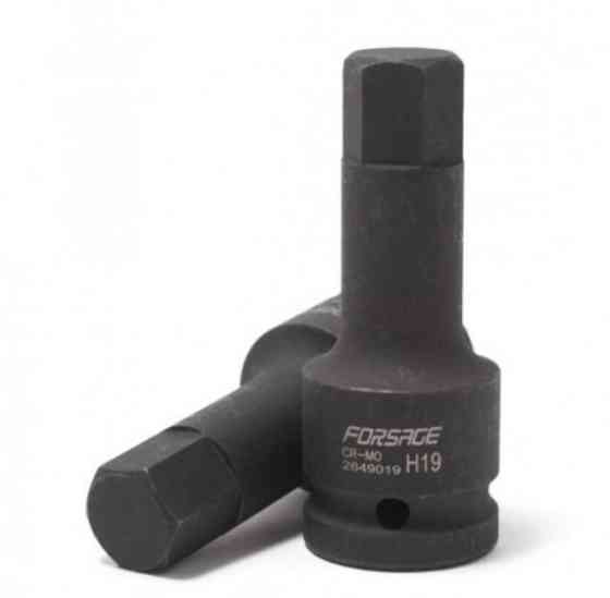 Головка 3/4" з насадкою Hex 27мм ударна Forsage F-2649027 Одеса