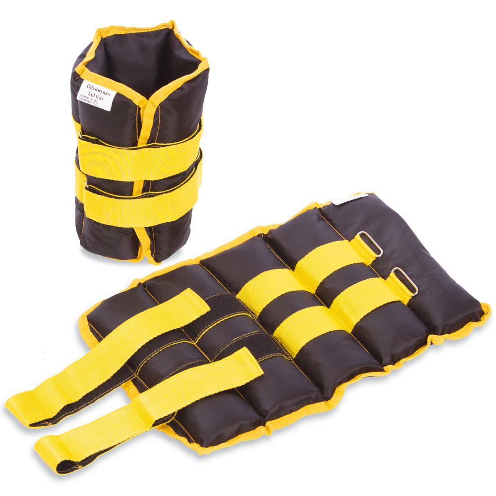 Утяжелители-манжеты для рук и ног 2 по 2,5кг Zelart 2072-5 Киев - изображение 1