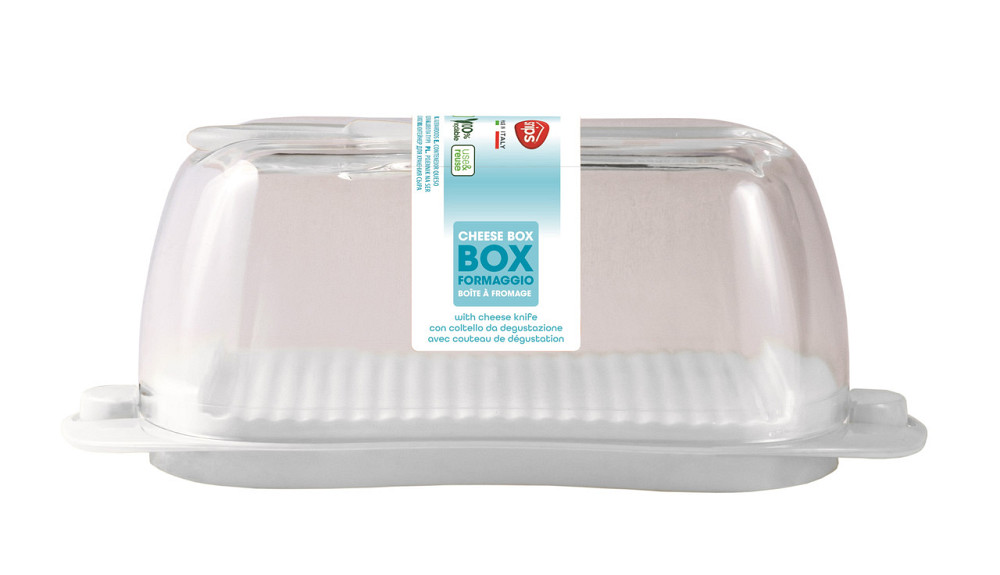 Контейнер для сиру з ножем Snips білий 3 л Київ - фото 3