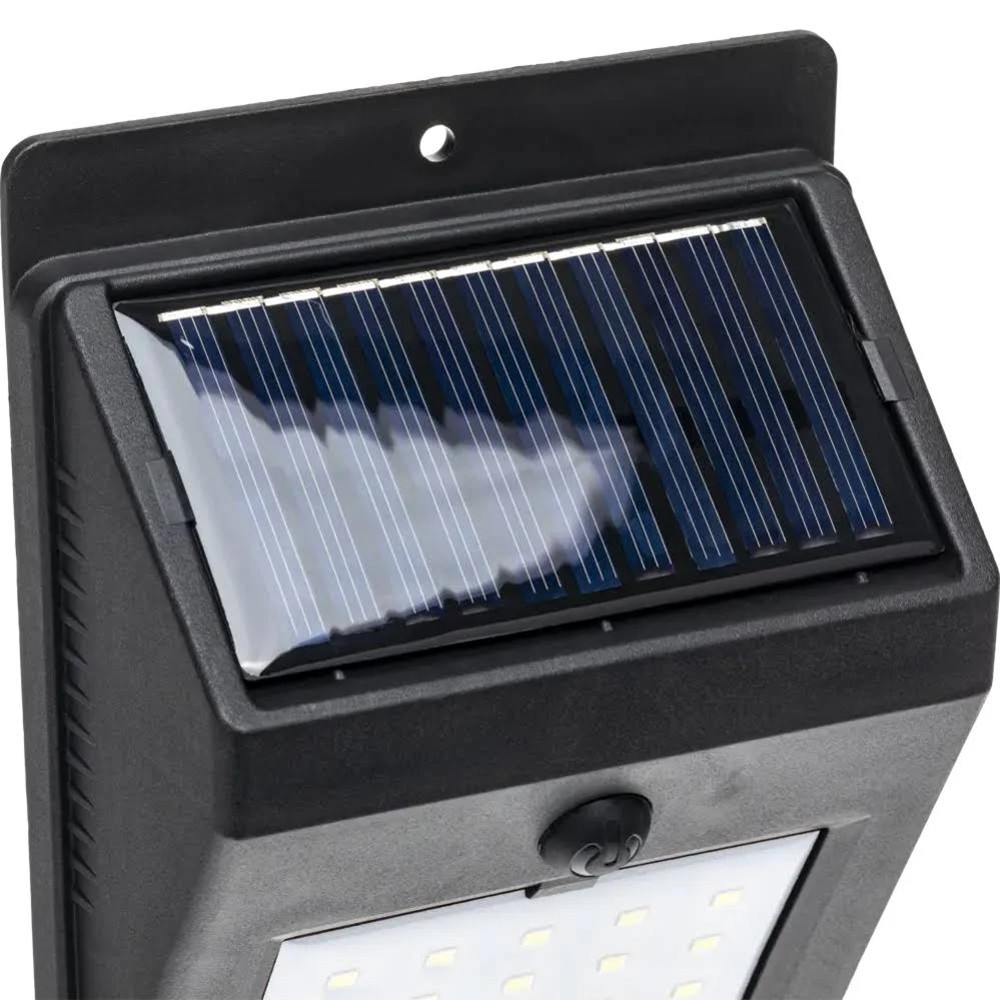 Вуличний ліхтар на сонячній батареї, 20LED / Світлодіодний настінний світильник / Фасадний прожектор Київ - фото 3