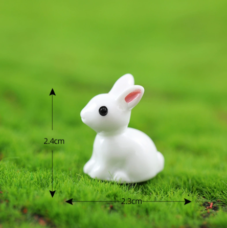 Миниатюрная фигурка Кролик для флорариума, моссариума, мини - сада, кашпо, микроландшафта, песочного стола Одесса