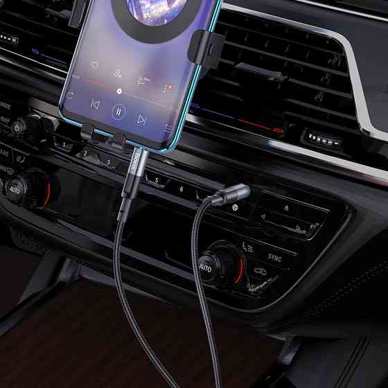 Аудиокабель HOCO UPA23, серый Киев